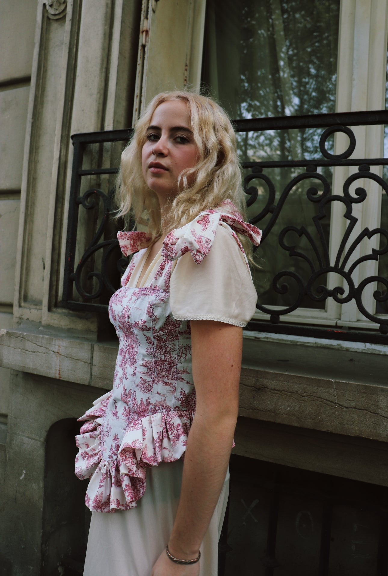 Corset Agnès(rouge)