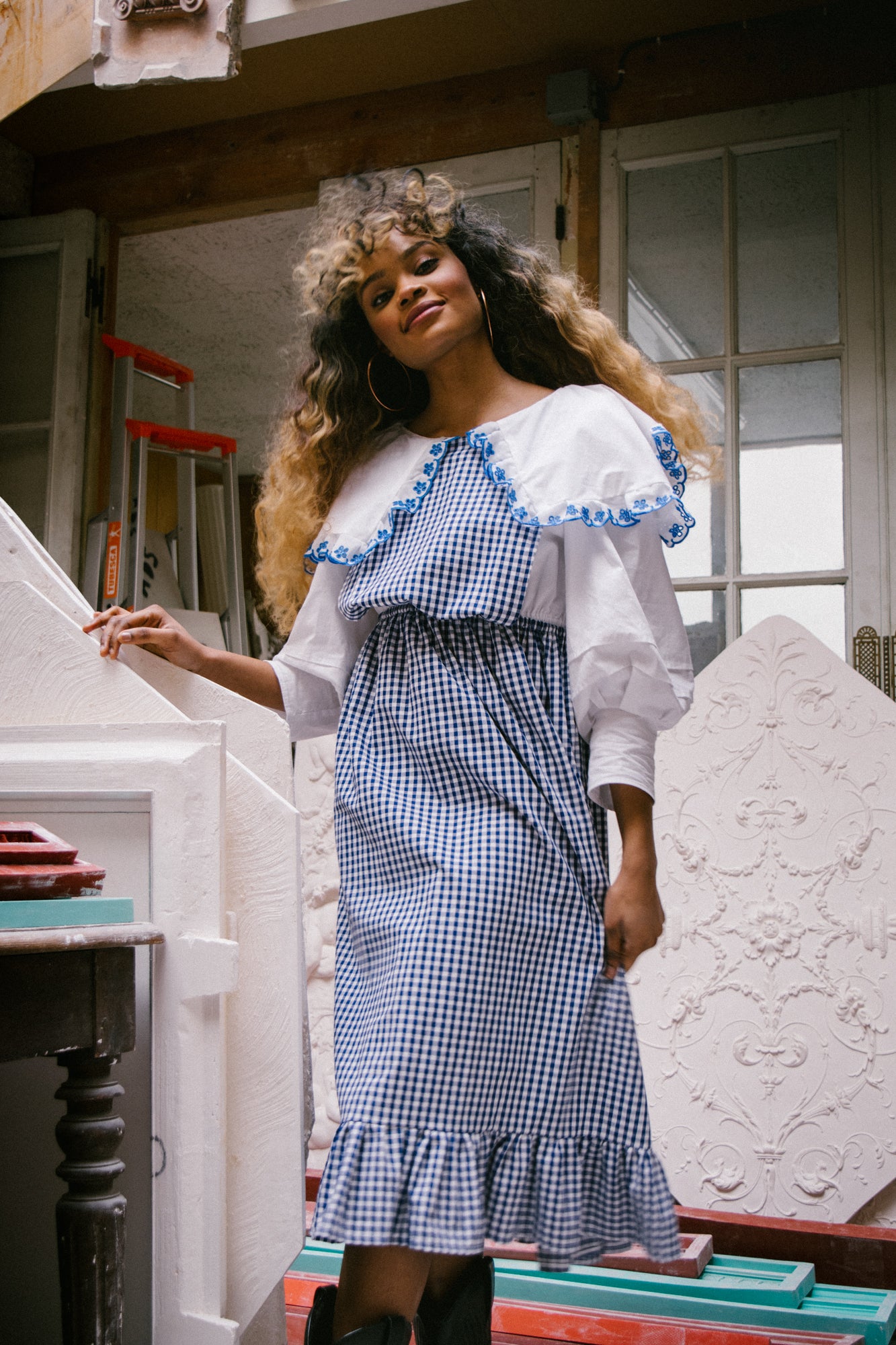 Robe Hélène bleue