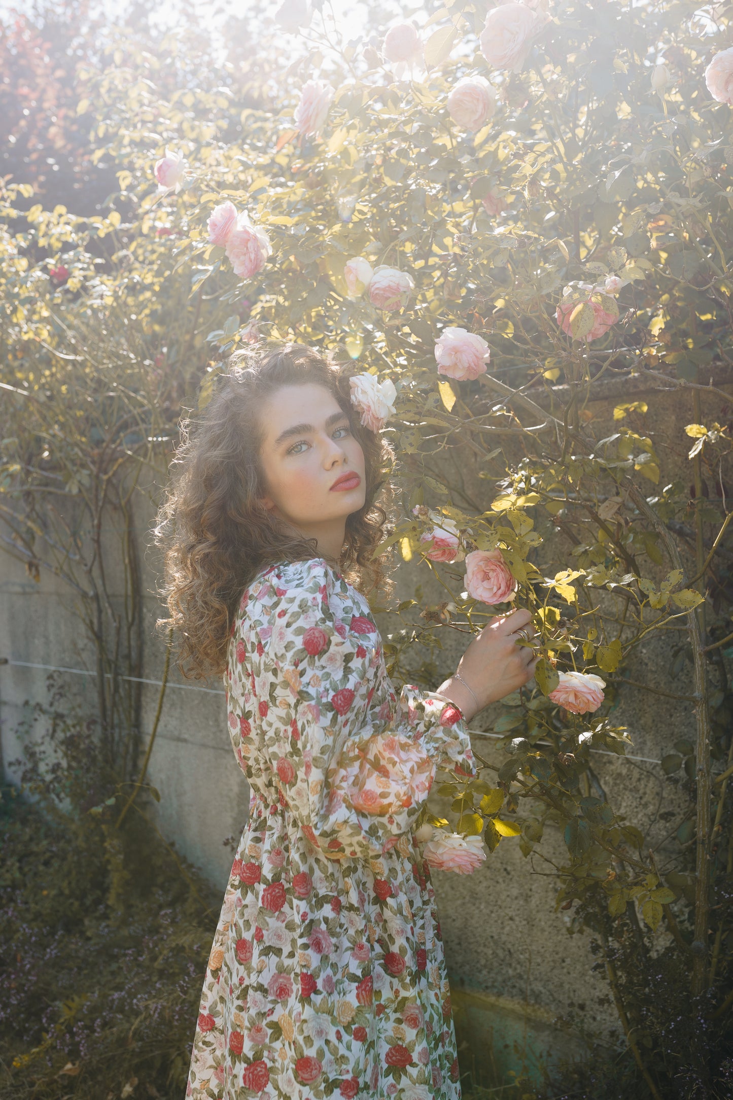 Robe Adélaïde fleurie