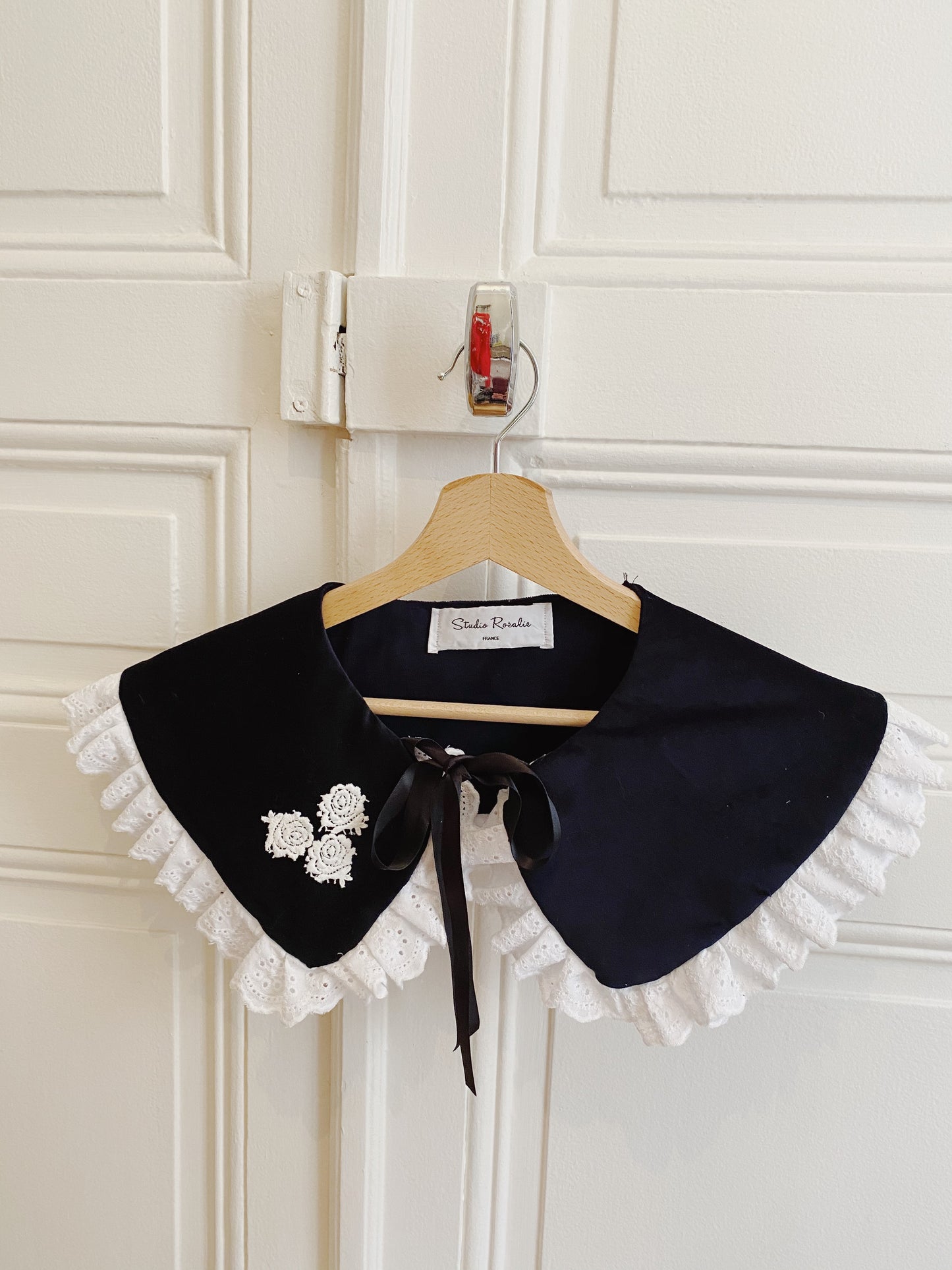 Col Rosalie velours