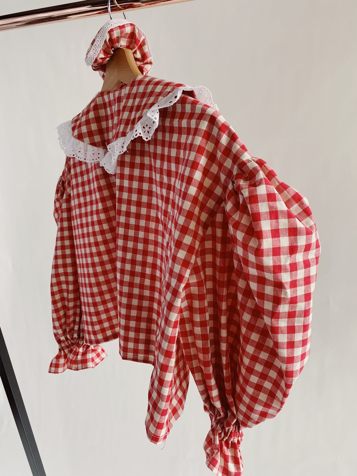 Chemise Judith rouge
