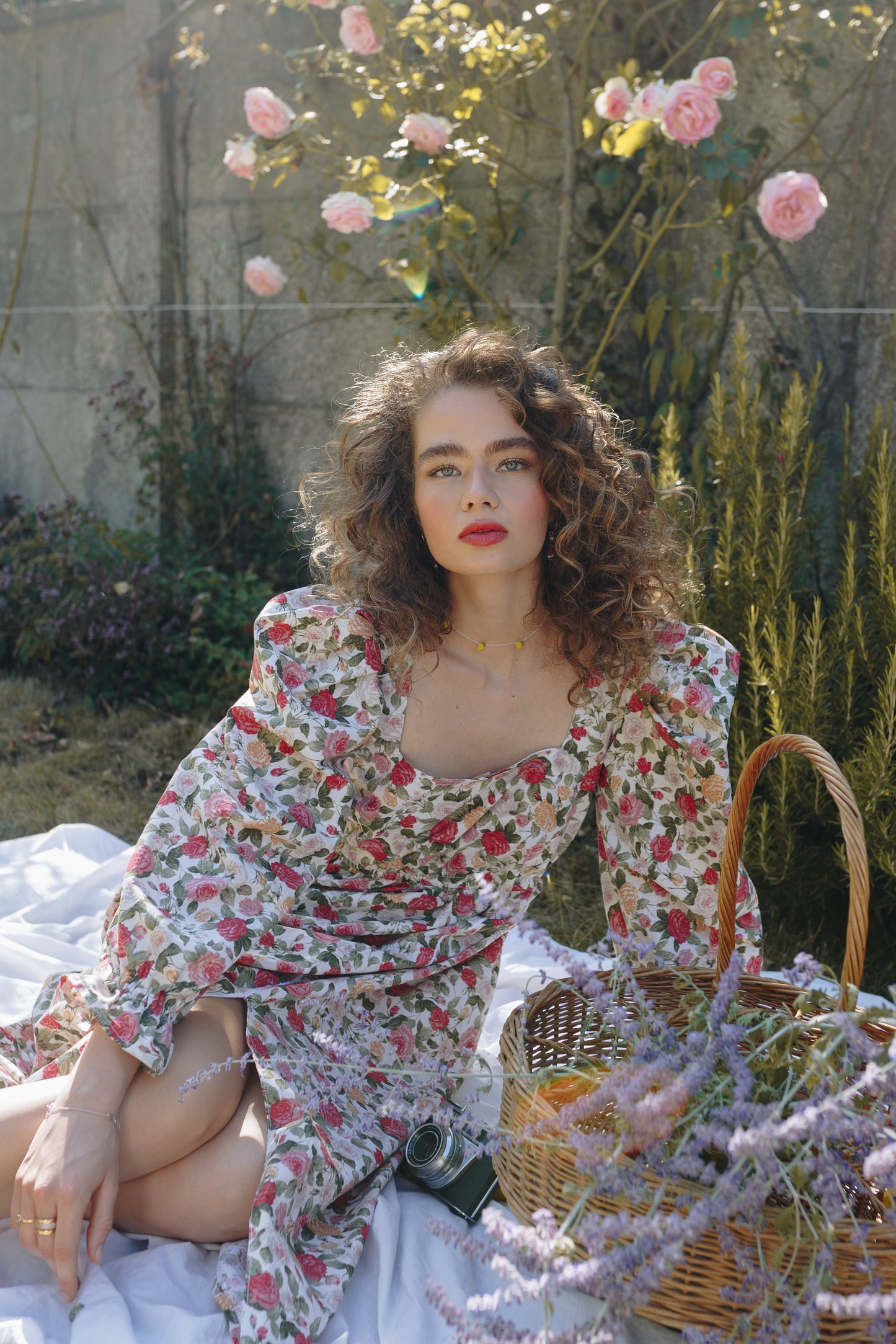Robe Adélaïde fleurie