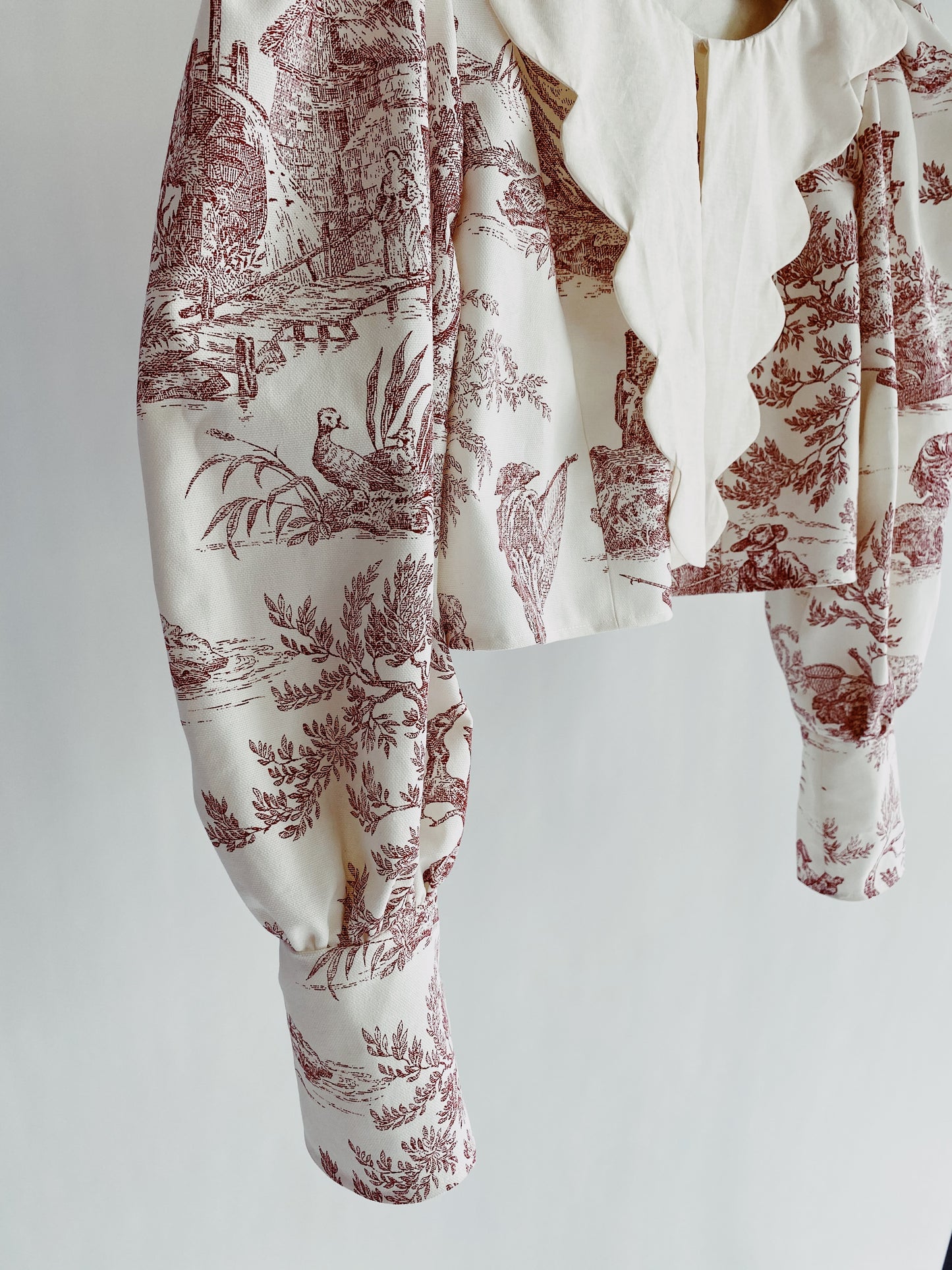 Blouse Virginie rouge