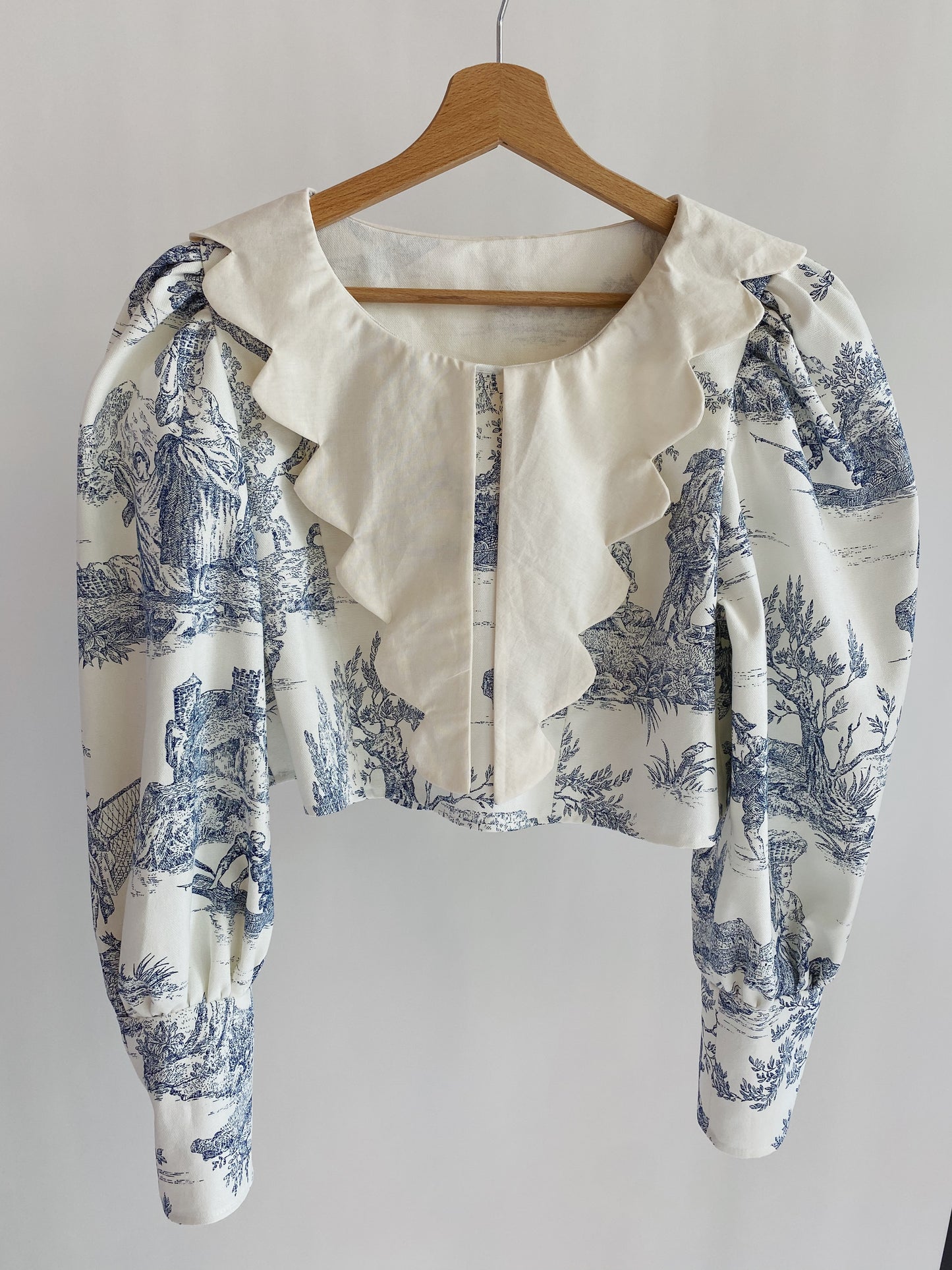 Blouse Virginie bleue