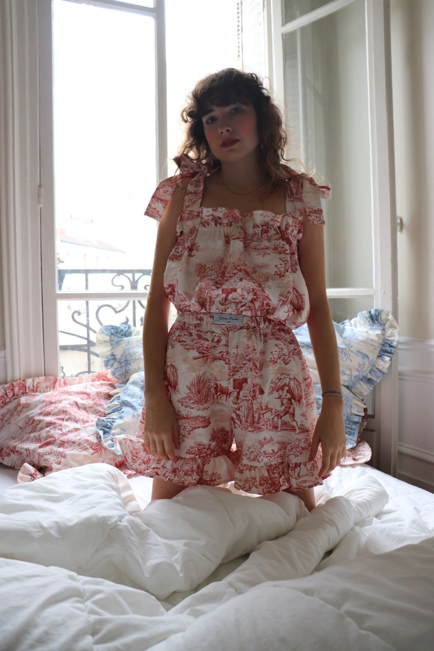 Pyjama Rosalie (rouge)