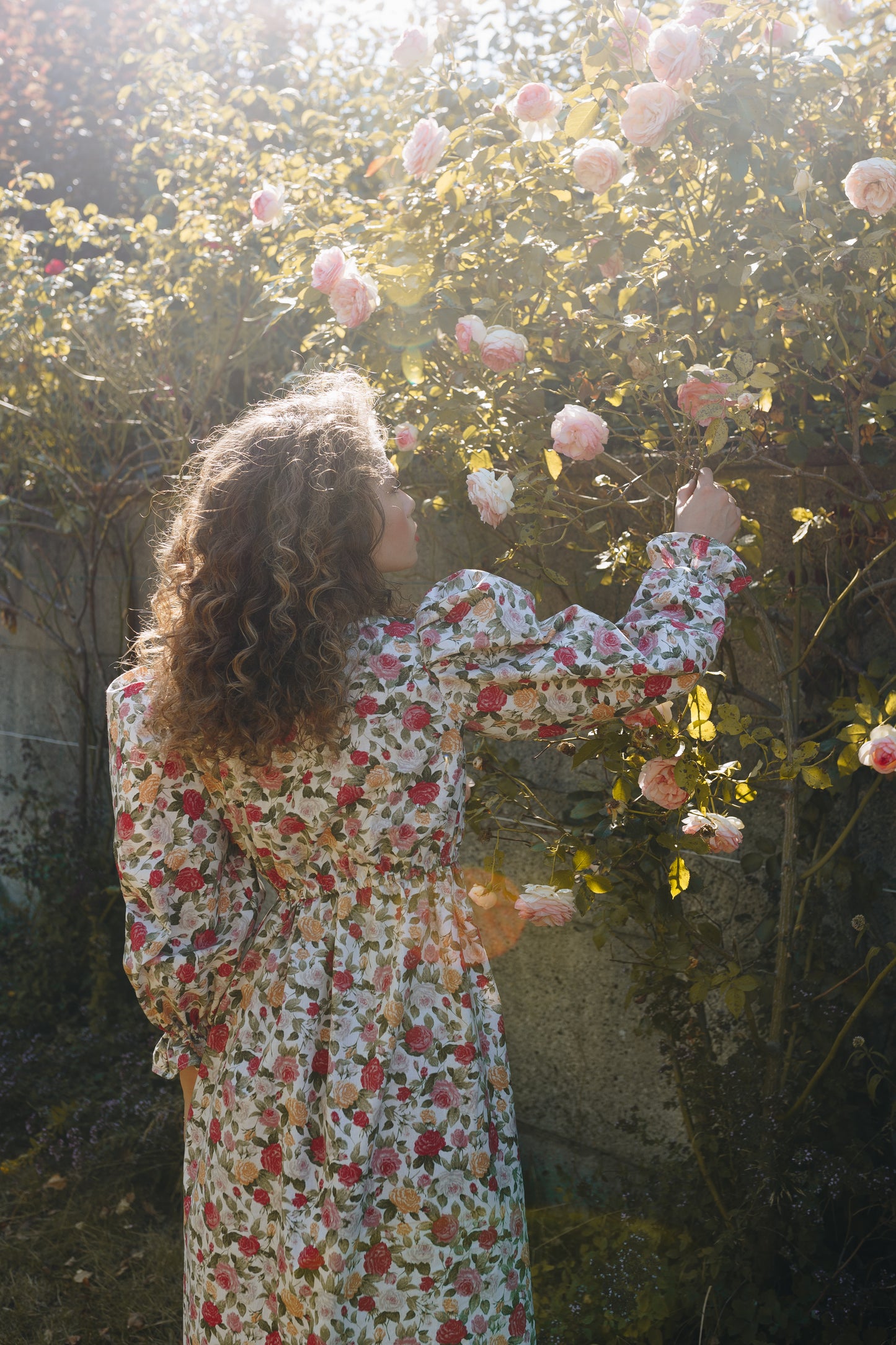Robe Adélaïde fleurie