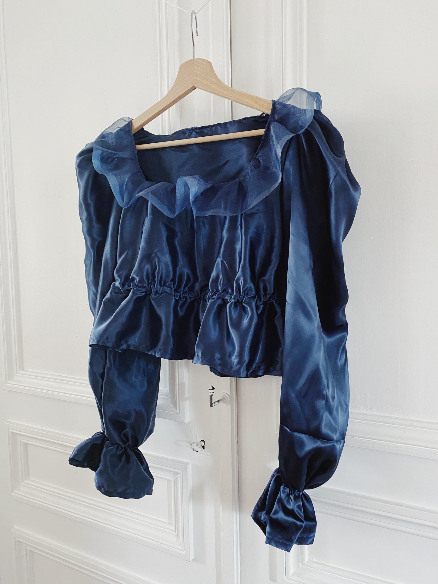 Blouse Peau D’âne, bleue