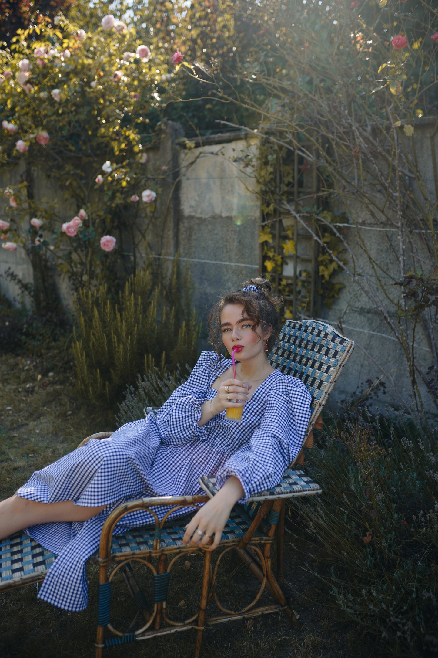 Robe Adélaïde bleue