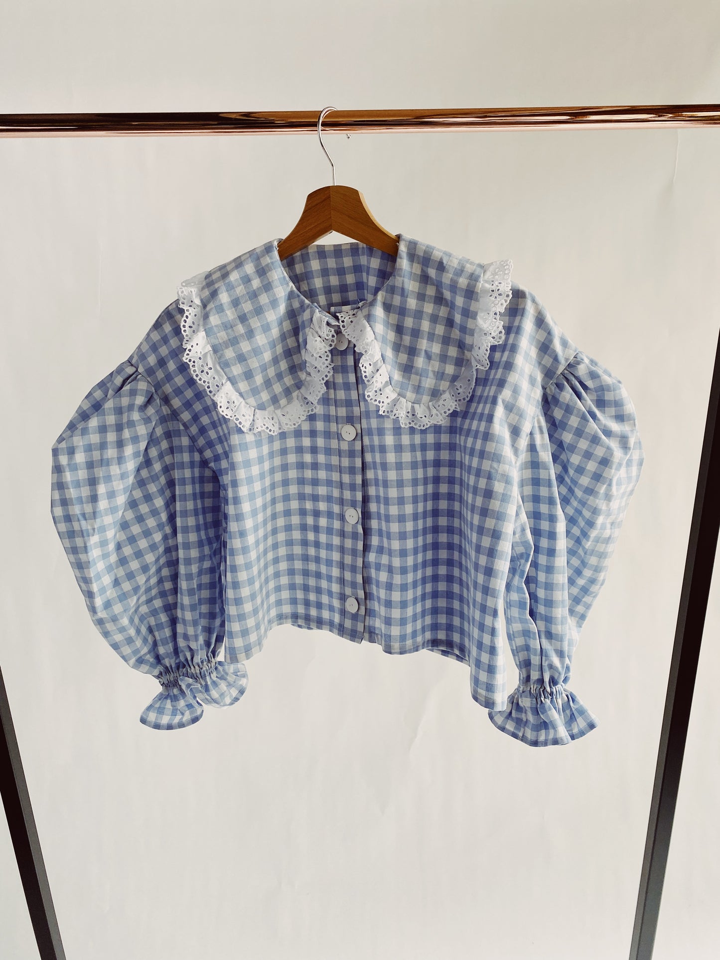 Chemise Judith bleue