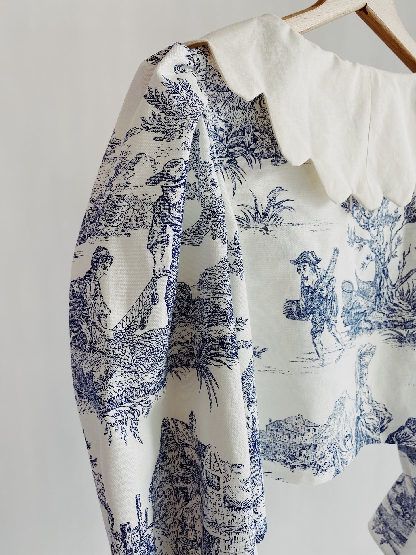 Blouse Virginie bleue