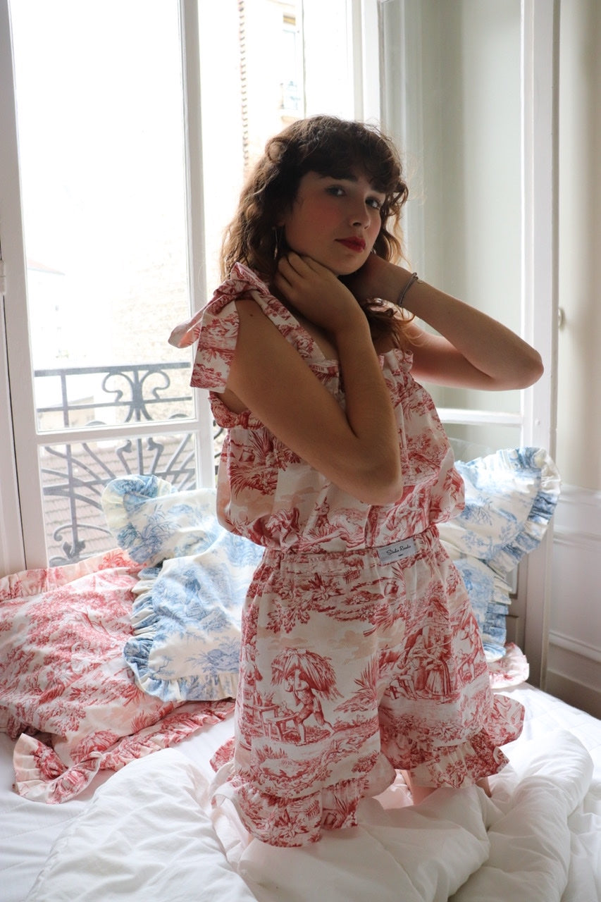 Pyjama Rosalie (rouge)