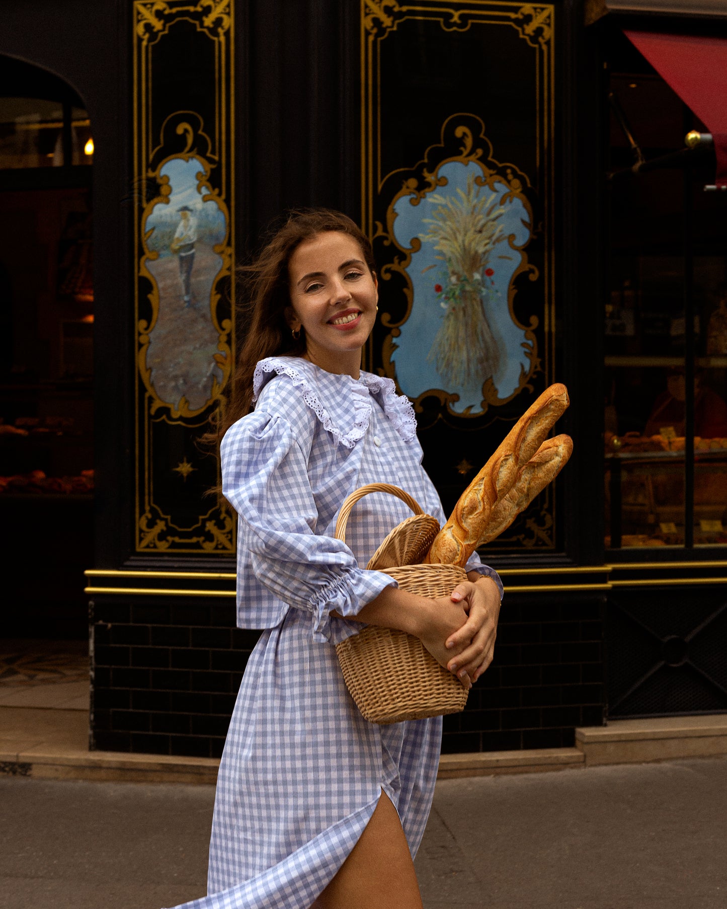 Chemise Judith bleue