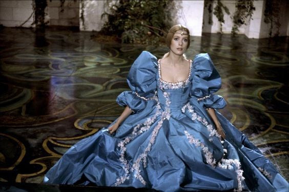 Blouse Peau D’âne, bleue