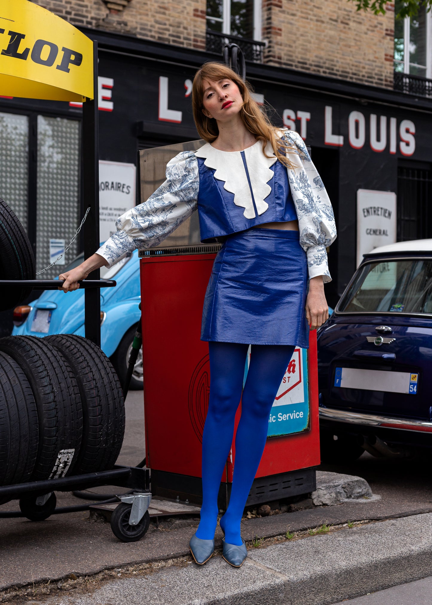 Ensemble Nina bleu