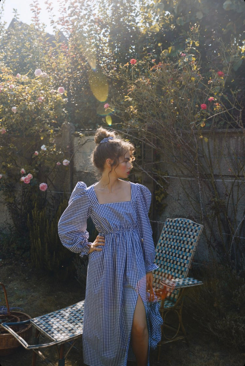 Robe Adélaïde bleue