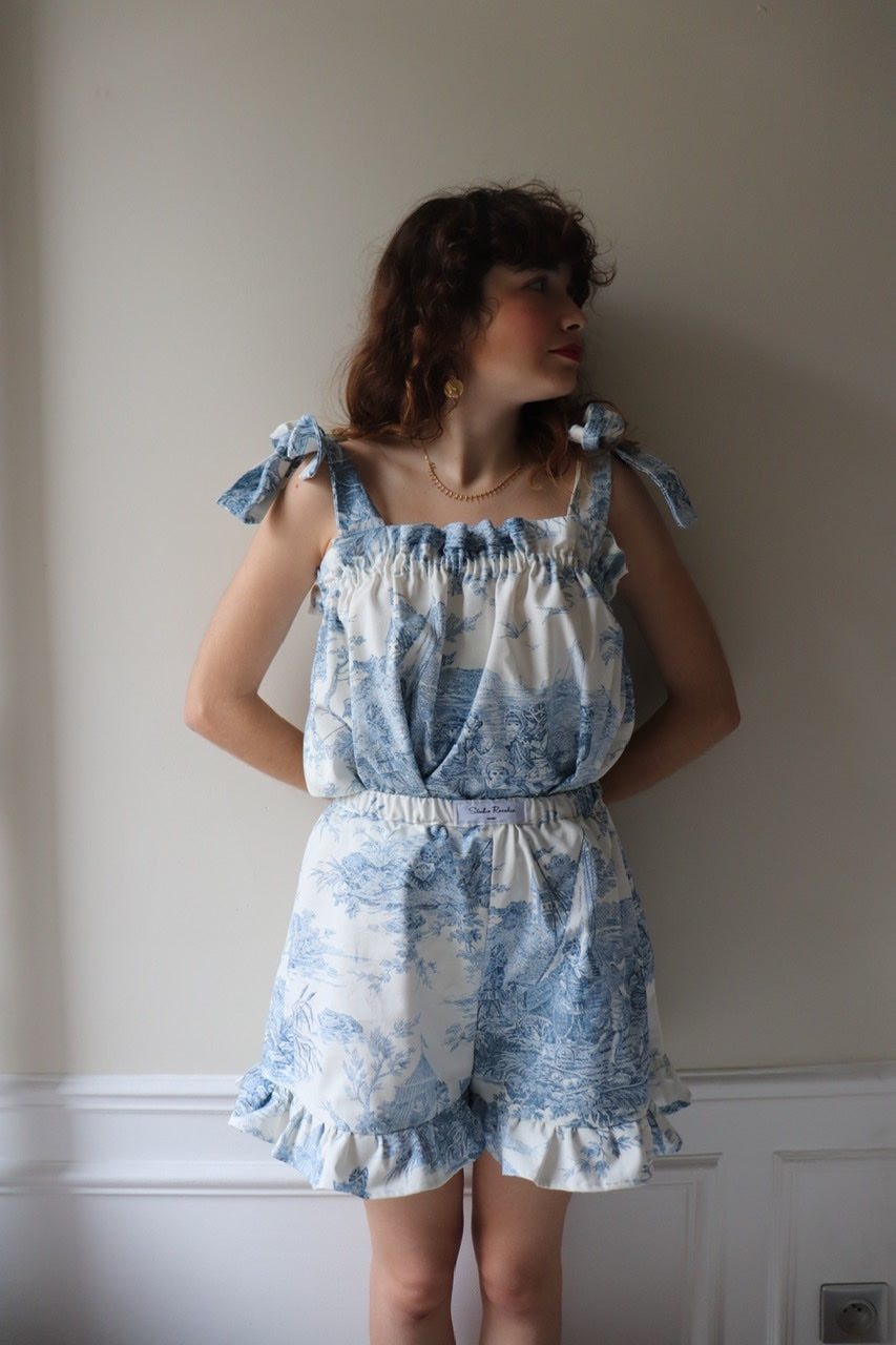 Pyjama Rosalie (bleu)