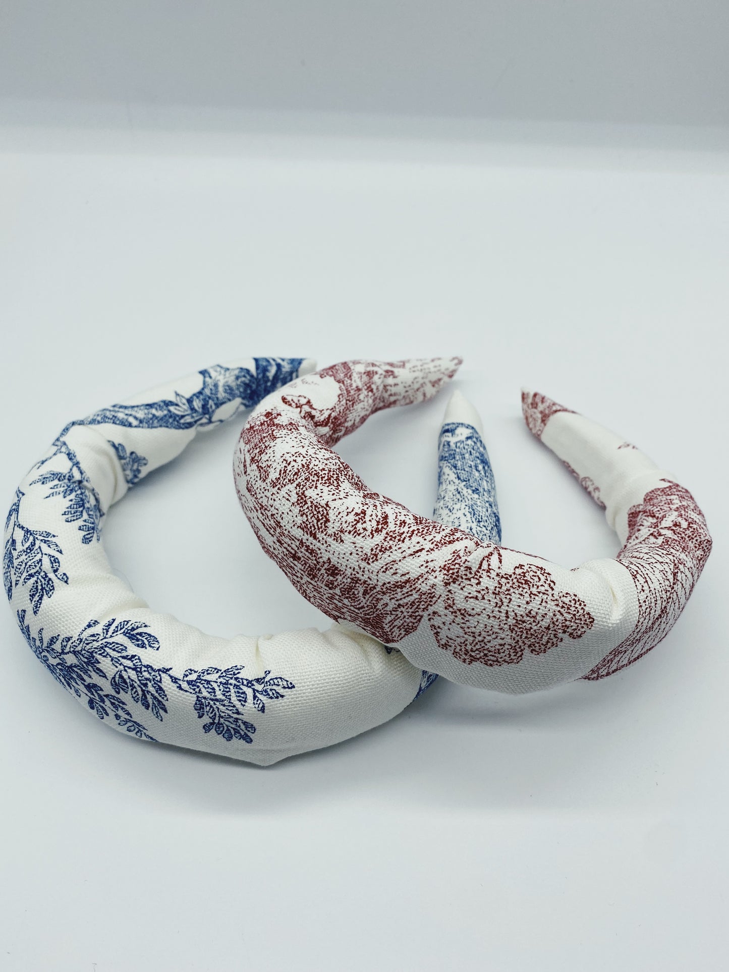 Serre-tête toile de Jouy