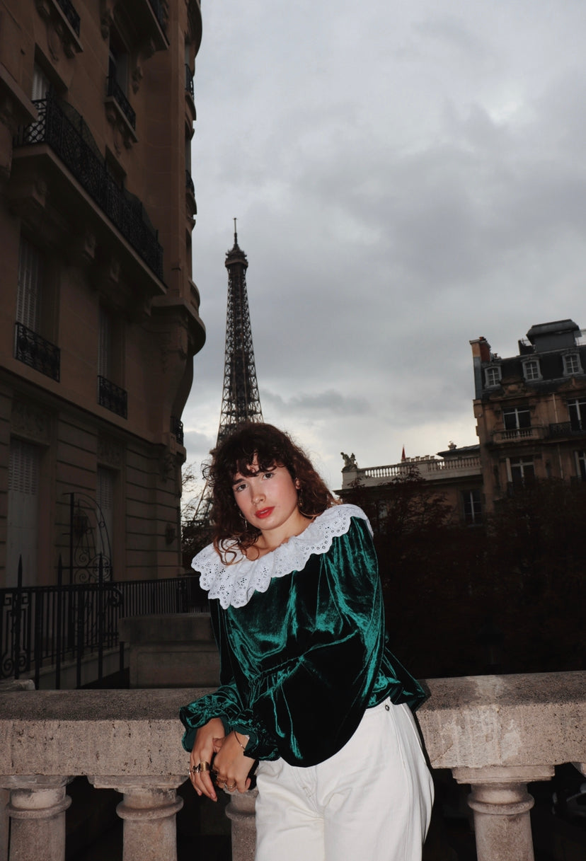 Blouse Sophie émeraude