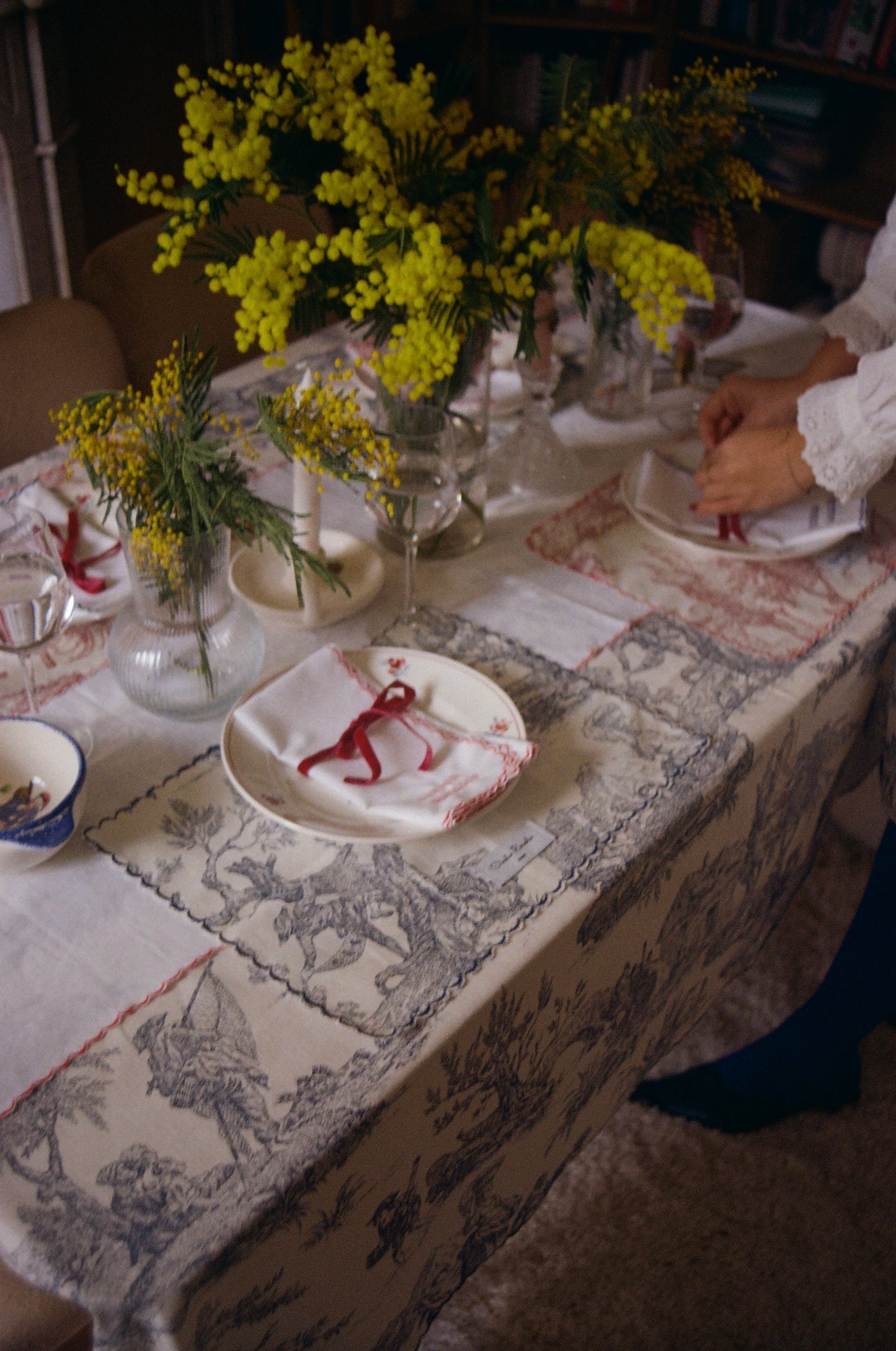 Nappe - Toile de Jouy