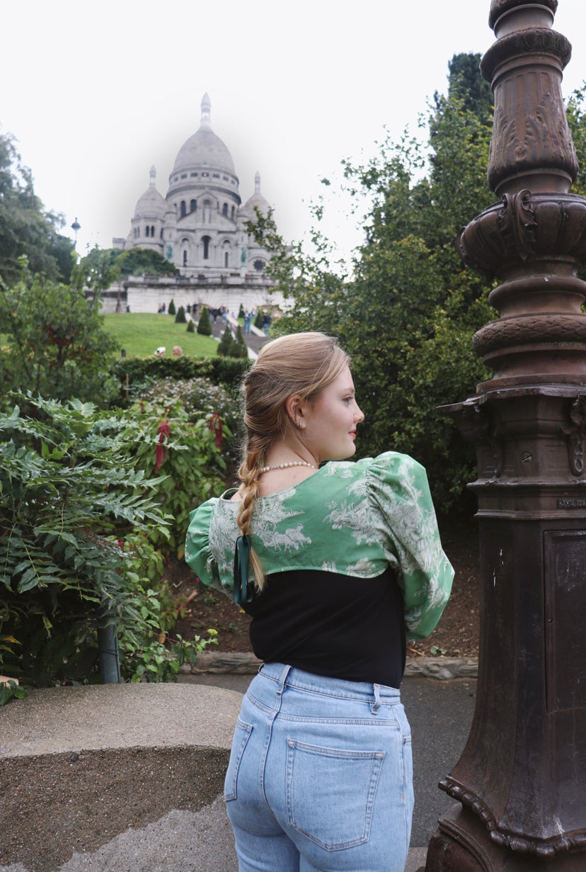 Blouse Clara (verte)