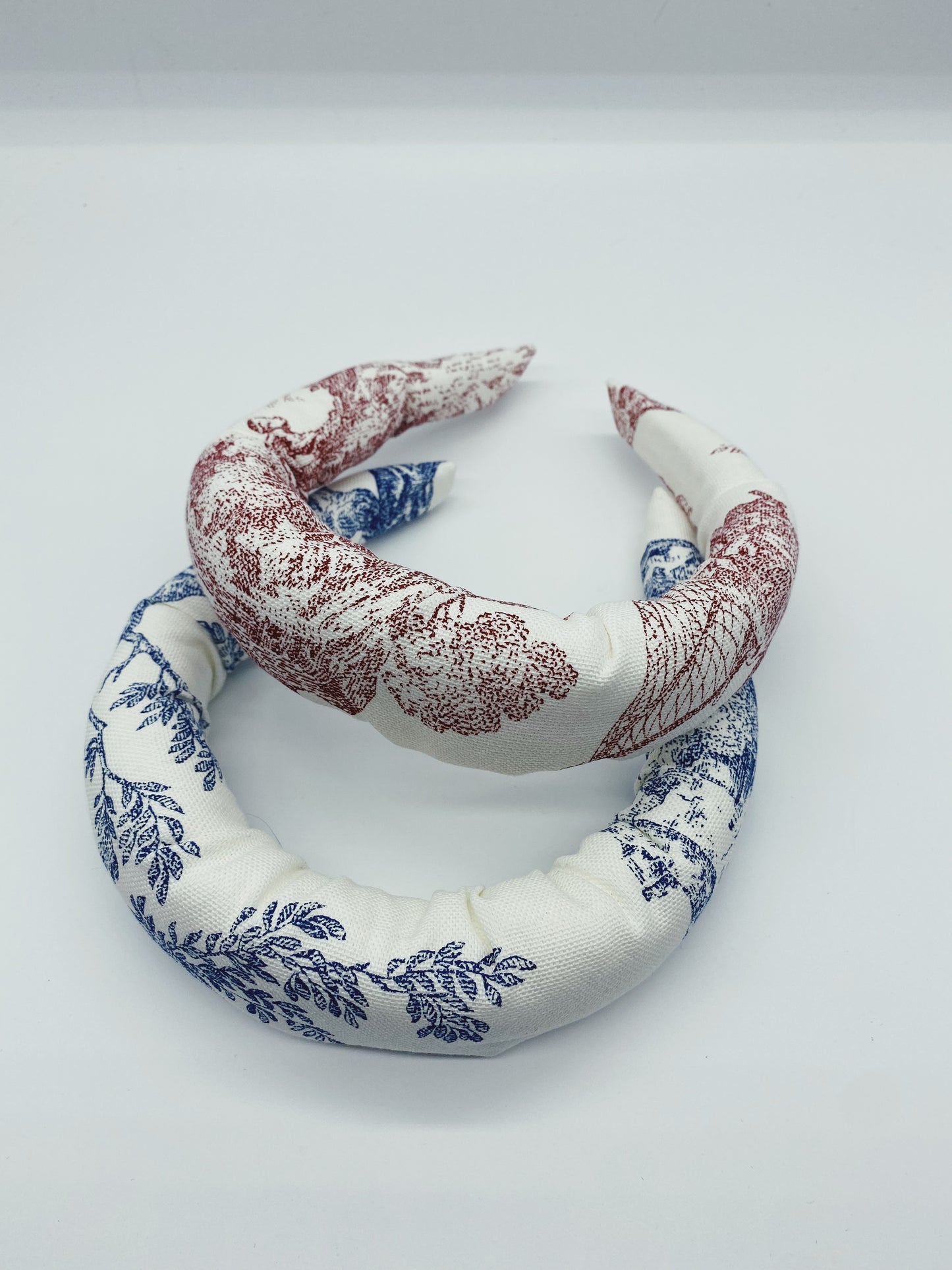 Serre-tête toile de Jouy