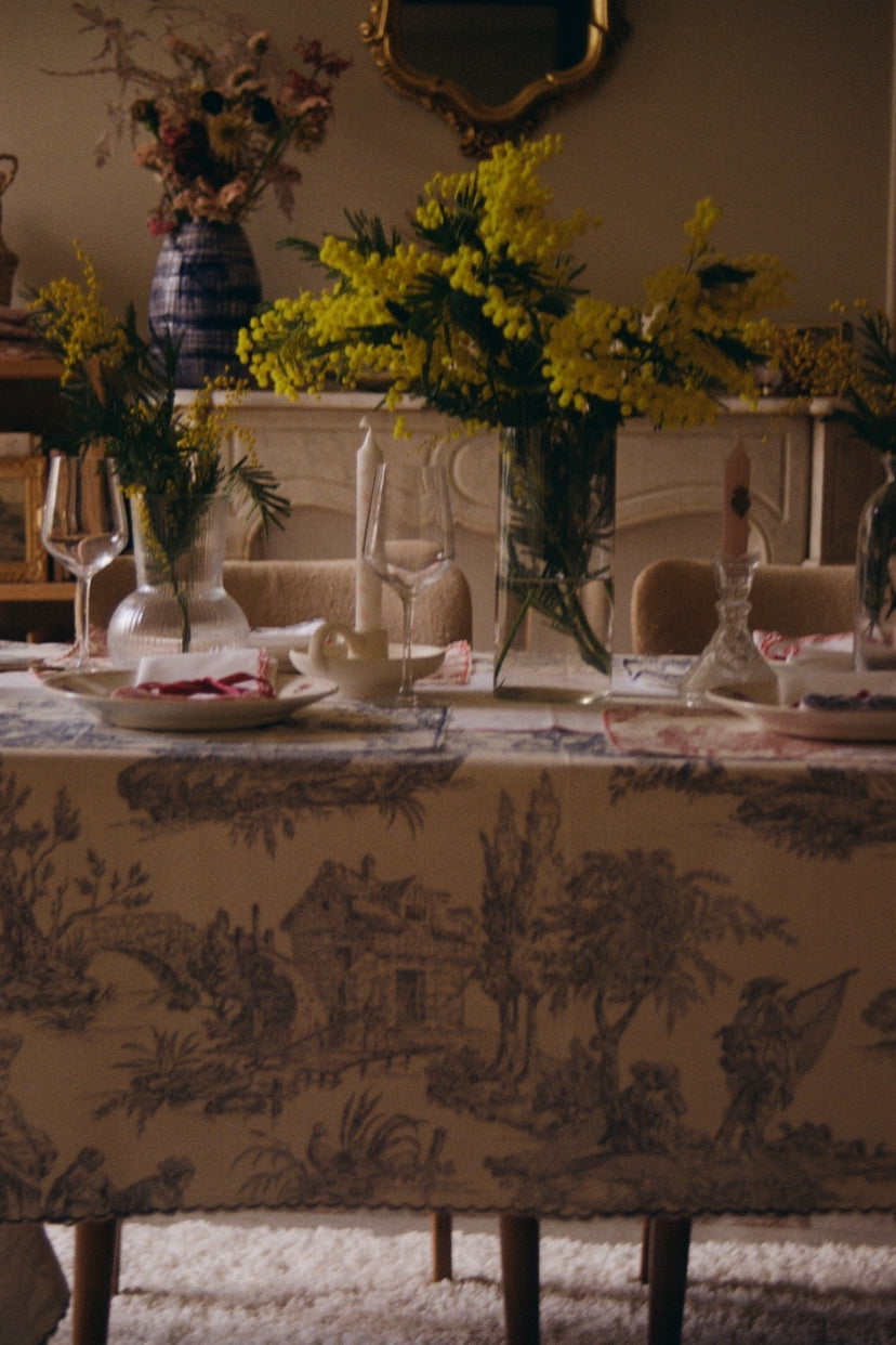 Nappe - Toile de Jouy