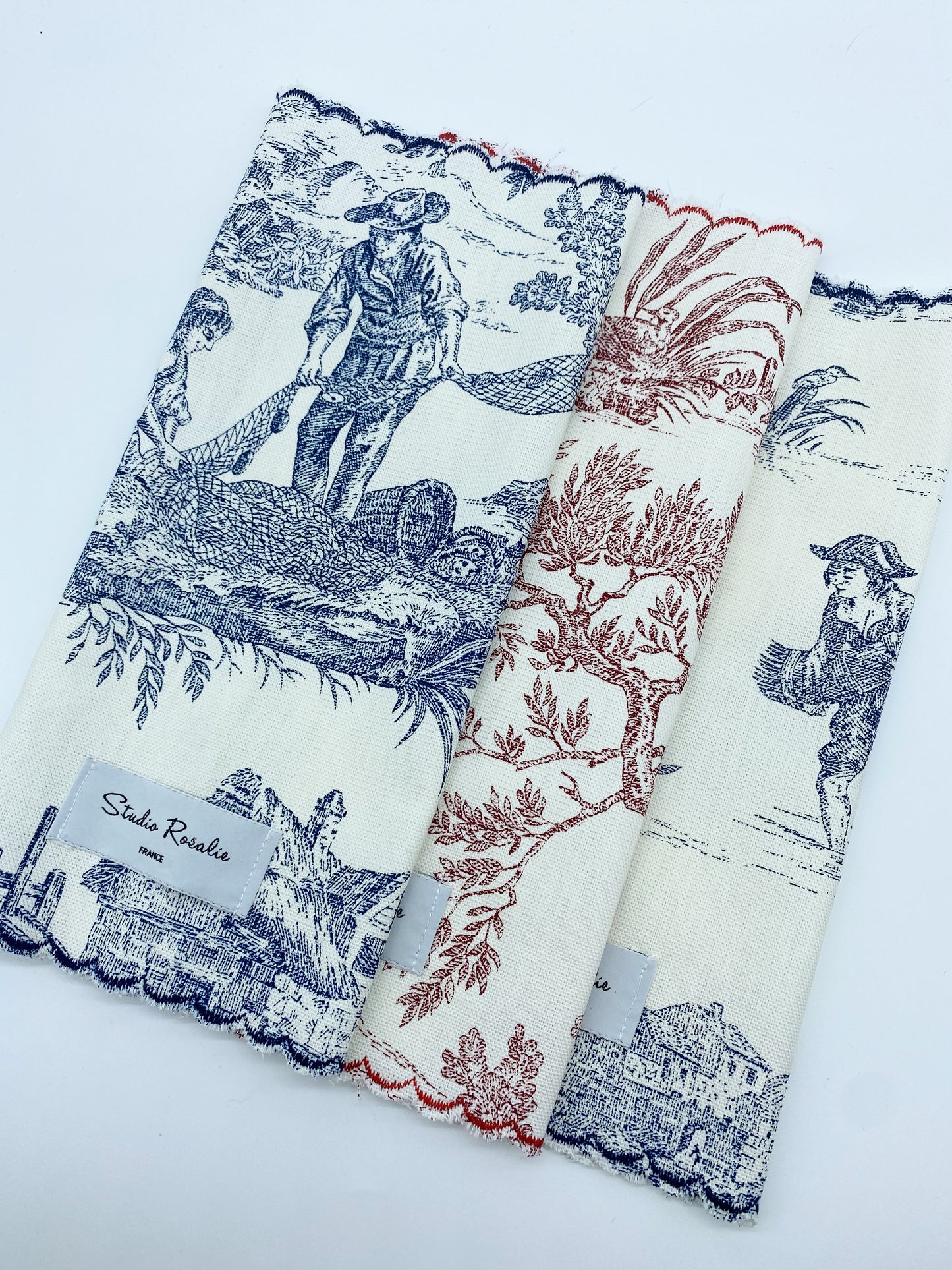 Sets de table - Toile de Jouy - Lot de 2