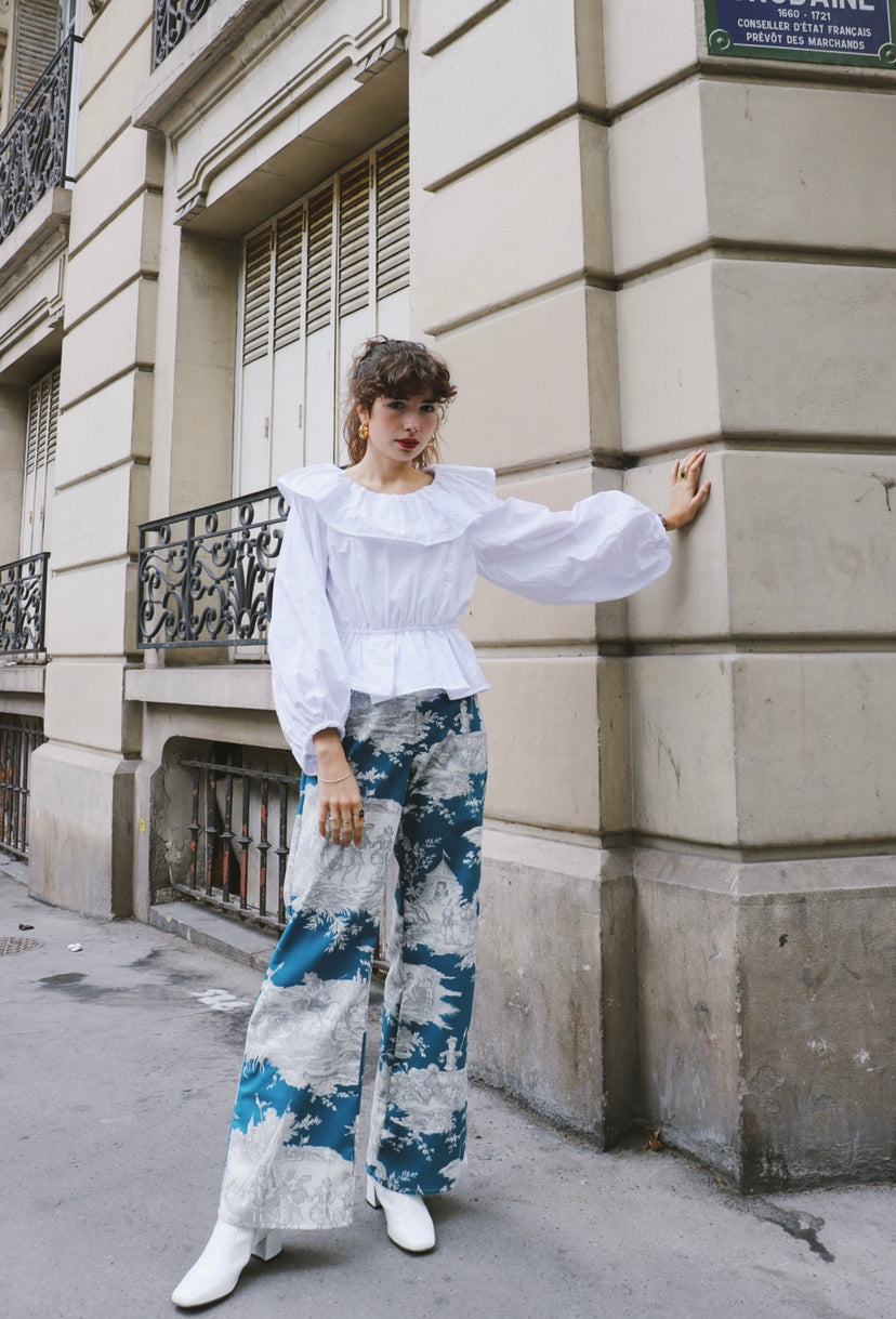 Pantalon Fede (bleu)